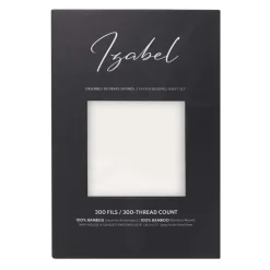 2 Twin XL Bamboo Bed Sheet Set - White