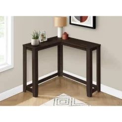 Accent table - 36" / espresso corner console - Monarch