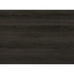 Accent table - brown oak night stand with storage - Monarch