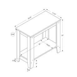 Accent table - grey - Monarch