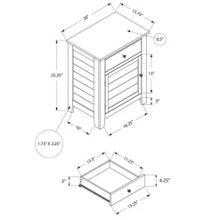 Accent table 25