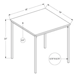 Accent Table 22"H - Monarch