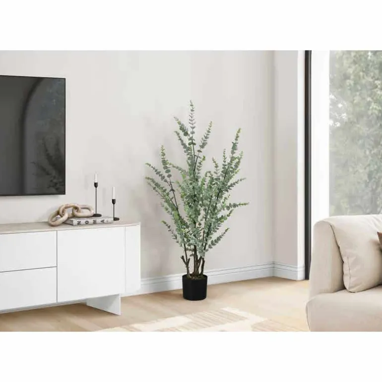Artificial plant - 44"h / indoor eucalyptus in a 5" pot