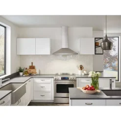 BROAN Pyramidal Chimney Range Hood Wall Mount Stainless Steel 36
