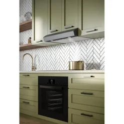 BROAN Range Hood Standard Black Stainless 30
