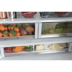 CAFE 23.1 Cu Ft 36 In Refrigerator Stainless Steel Bottom Freezer, French door - CWE23SP2MS1