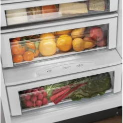 CAFE 29,6 Cu Ft 48 In Refrigerator Stainless Steel Side by side - CSB48WP2NS1