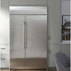 CAFE 29,6 Cu Ft 48 In Refrigerator Stainless Steel Side by side - CSB48WP2NS1