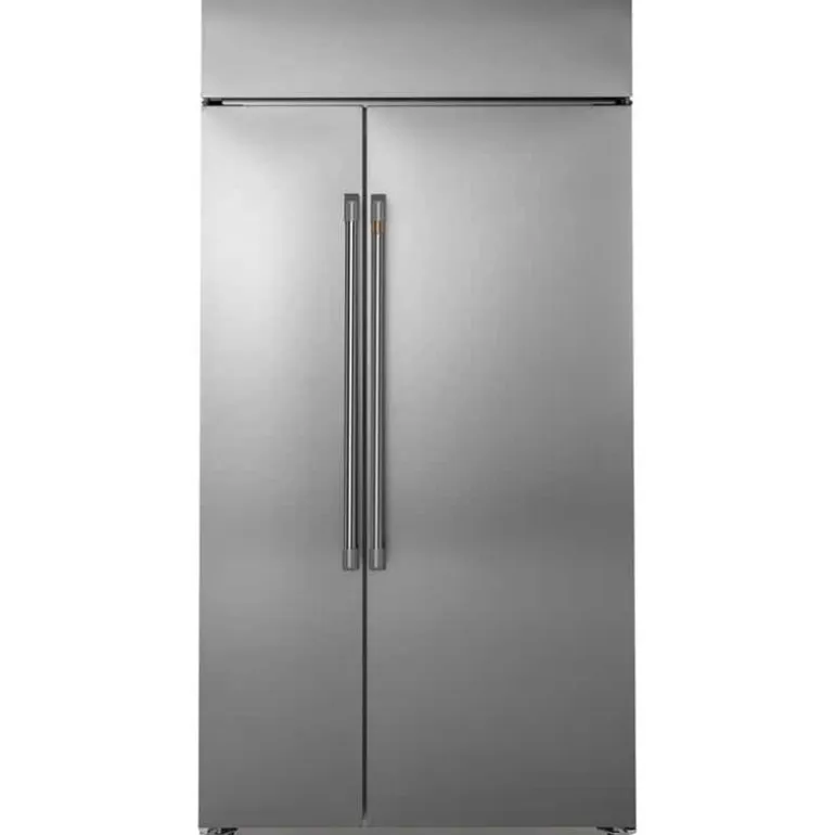 CAFE 29,6 Cu Ft 48 In Refrigerator Stainless Steel Side by side - CSB48WP2NS1