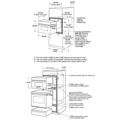 CAFE Built-In Wall Oven Black  30