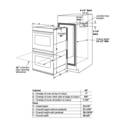 CAFE Built-In Wall Oven Stainless Steel  30