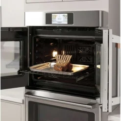 CAFE Built-In Wall Oven White  30"  Electric - CTD90FP4NW2