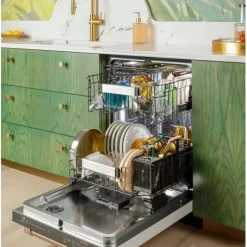 CAFE Dishwasher Built-In White 24" 39dB - CDT888P4VW2