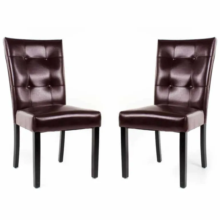 Chairs (Set of 2) - Brown