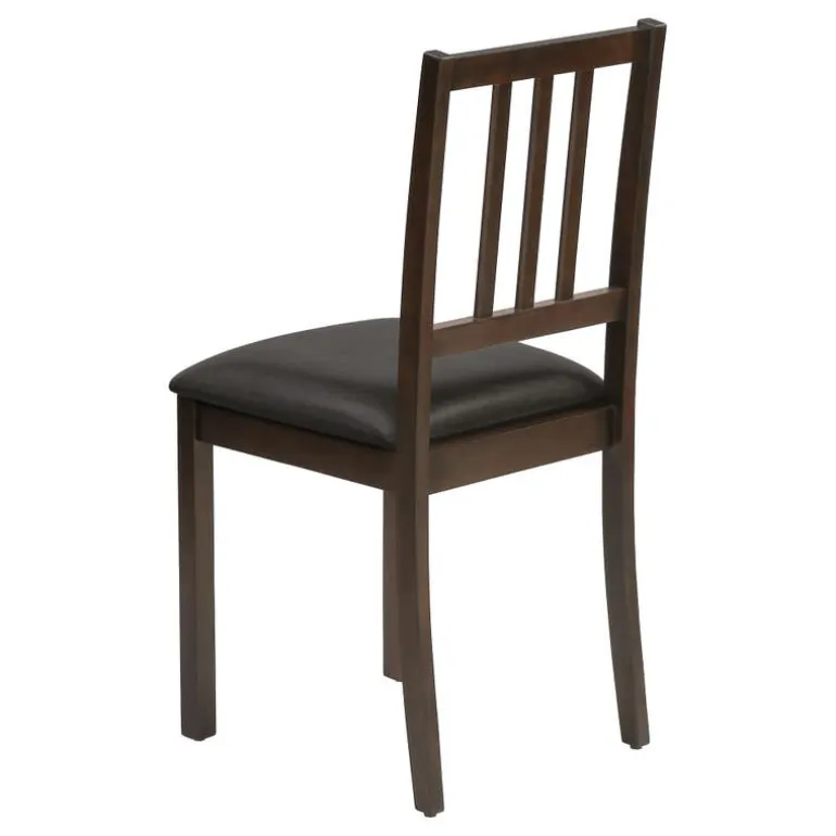 Chairs (Set of 2) - Dark Brown - Monarch