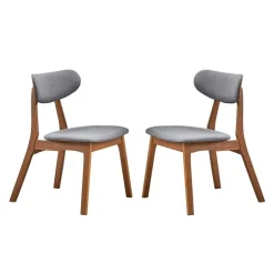 Chairs (Set of 2) - Grey