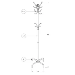 Coat rack - 70