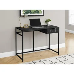 Computer desk - 1 storage drawer / metal frame - 42
