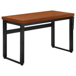 Computer desk - adjustable height / standing desk / thick table top - 48