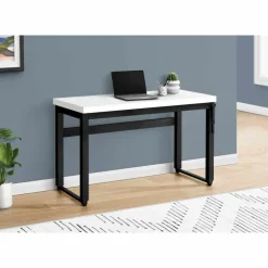 Computer desk - adjustable height / standing desk / thick table top - 48