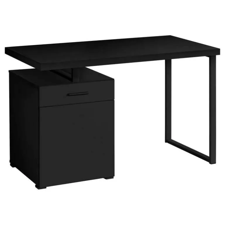 Computer desk - 48"l / black left or right facing - Monarch