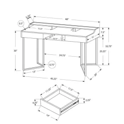 Computer desk - 48