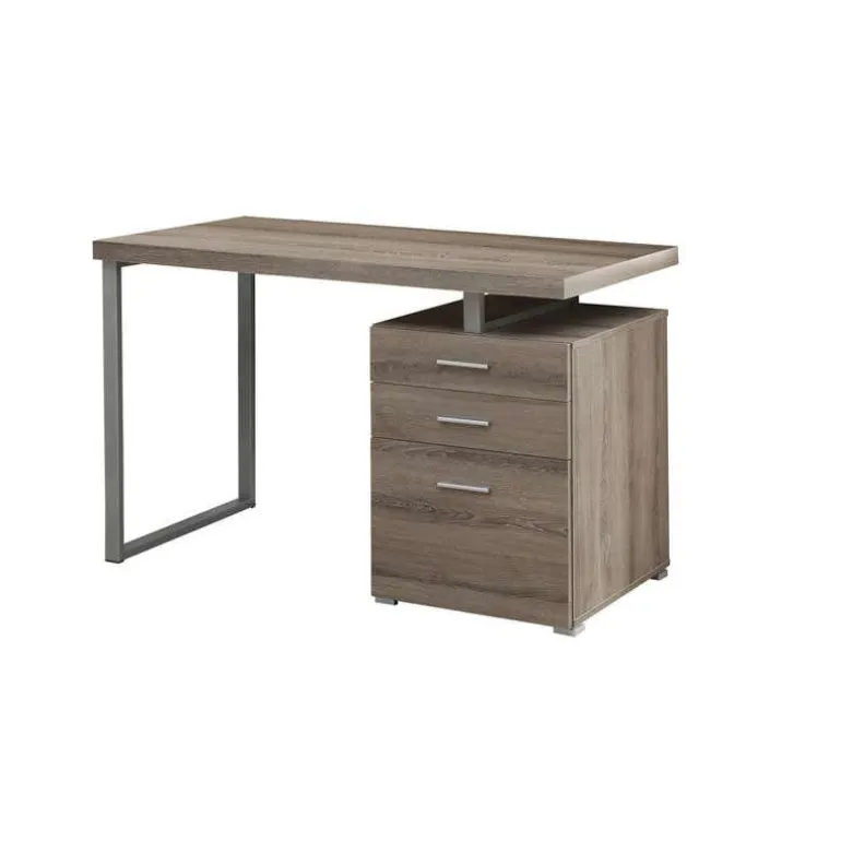 Computer desk - 48"l / dark taupe left or right facing - Monarch