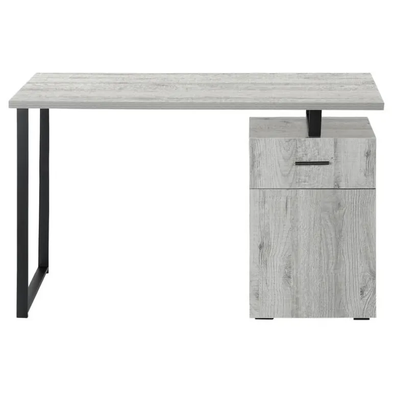 Computer desk - 48"l / grey left or right facing - Monarch