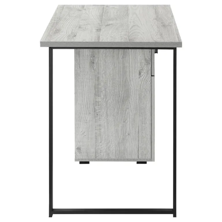 Computer desk - 48"l / grey left or right facing - Monarch