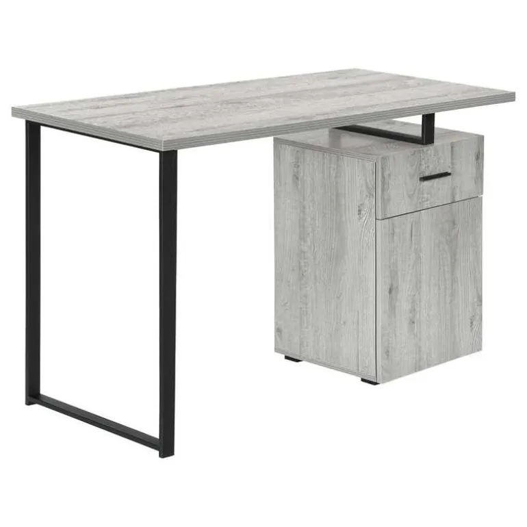 Computer desk - 48"l / grey left or right facing - Monarch