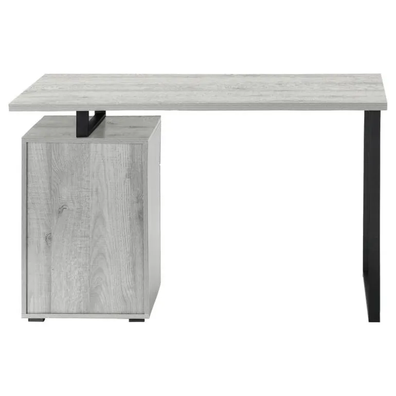 Computer desk - 48"l / grey left or right facing - Monarch