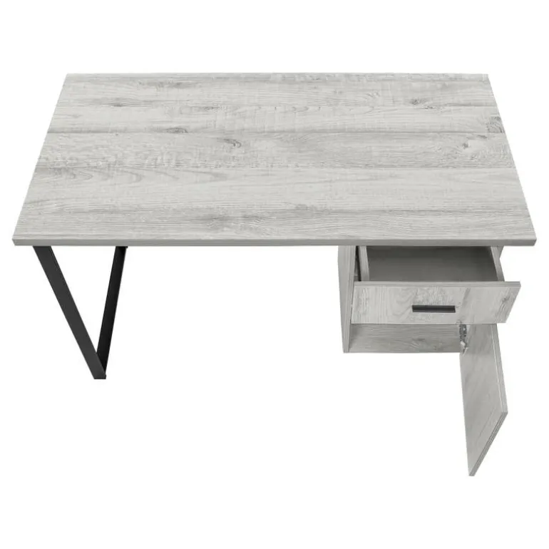 Computer desk - 48"l / grey left or right facing - Monarch