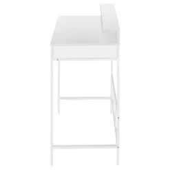 Computer desk - standing height / hutch / 2 open shelves - 48