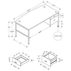 Computer desk 72