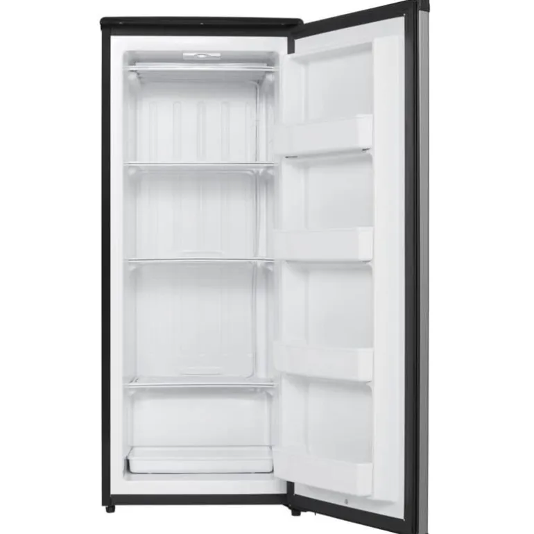 DANBY 8,5 Cu Ft Freezer Stainless, Vertical, 24" - DUFM085A4BSL