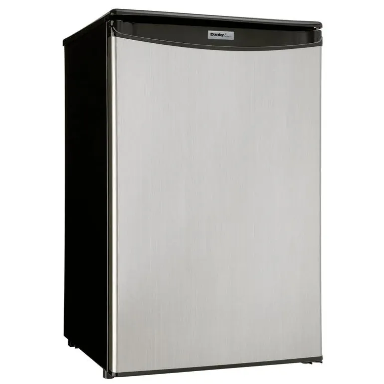 DANBY 4,4 Cu Ft Refrigerator Stainless Compact - DAR044A4BSLD
