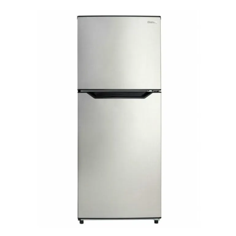 DANBY 24 in 11,6 Cu ft Refrigerator Stainless Top Freezer - DFF116B2SSDB
