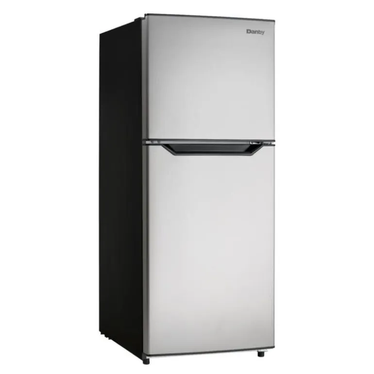 DANBY 24 in 11,6 Cu ft Refrigerator Stainless Top Freezer - DFF116B2SSDB