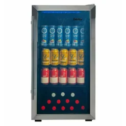 DANBY Beverage Center Stainless 17.5