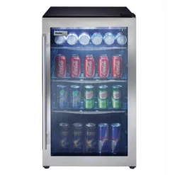 DANBY Beverage Center Stainless 19.5
