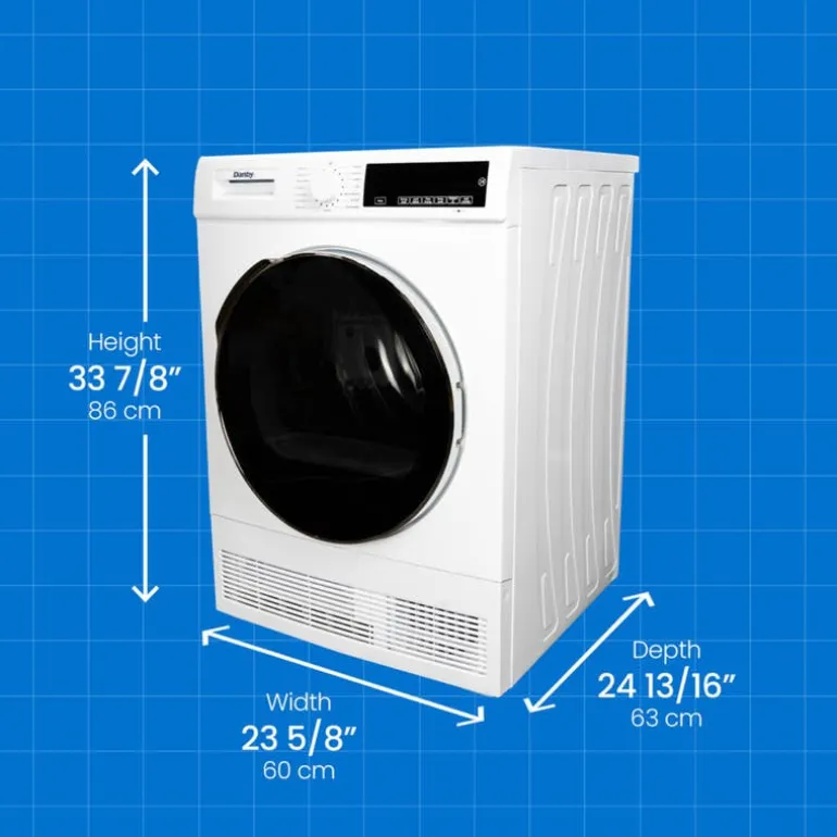 DANBY Dryer White 24" - DDY040D3WDB