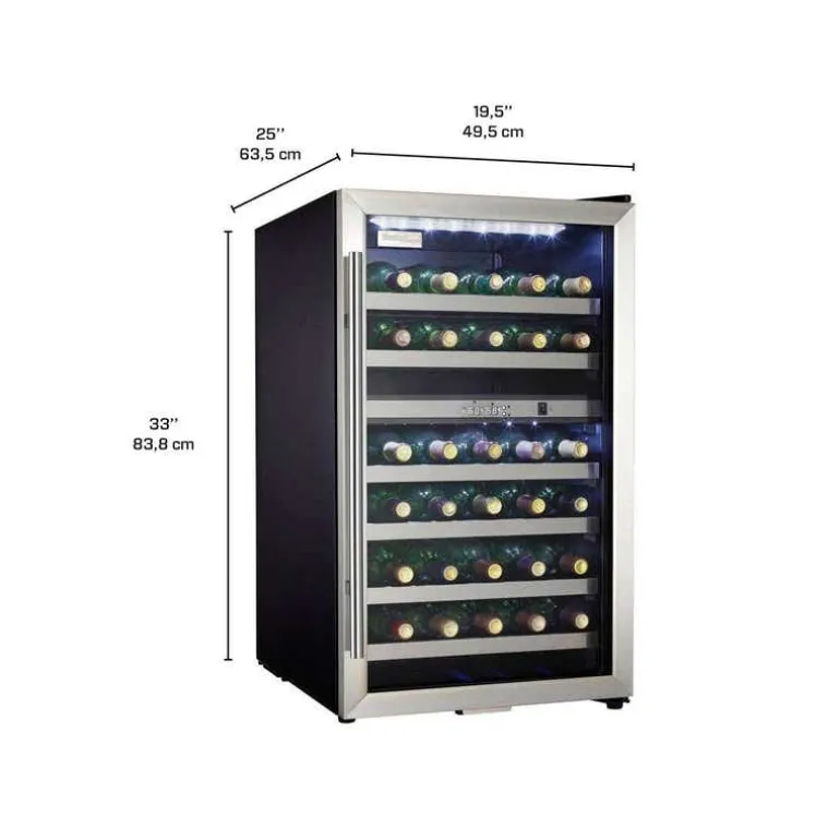 DANBY Wine Cooler Stainless 19.5" - DWC114BLSDD