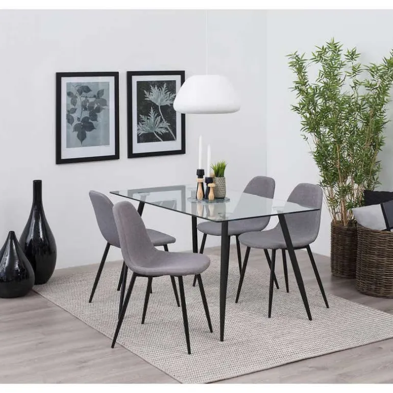 Dining Table with 4 Chairs
