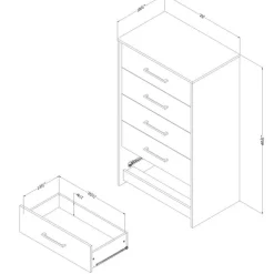 5-Drawer Chest - South Shore