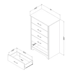 5-Drawer Chest - South Shore