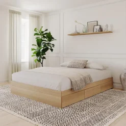 3-Drawer Storage King Bed (78