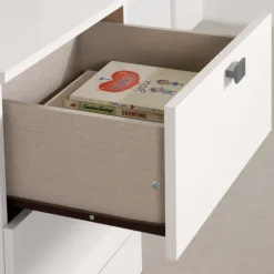 3-Drawer Storage Twin Bed, Headboard with USB Charging and Nightstand (39") - South Shore
