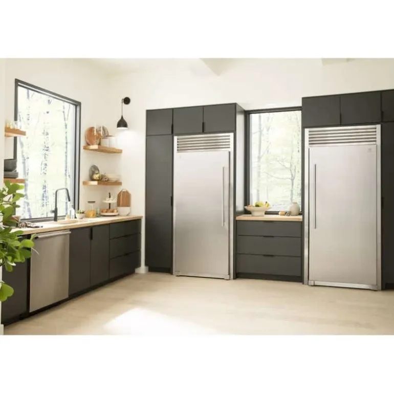 ELECTROLUX 19 Cu Ft 33 In Freezer Stainless, Vertical, 33" - EI33AF80WS