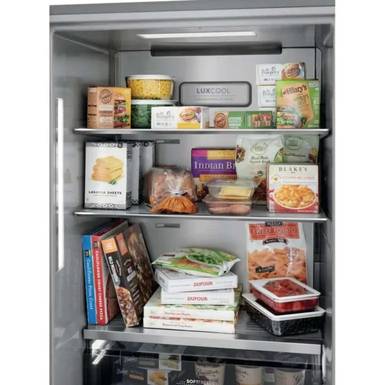 ELECTROLUX 19 Cu Ft 33 In Freezer Stainless, Vertical, 33" - EI33AF80WS