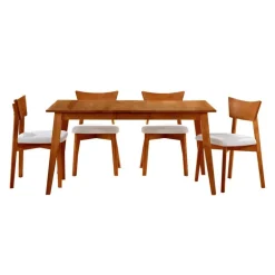 Extendable Rectangular Dining Table (48